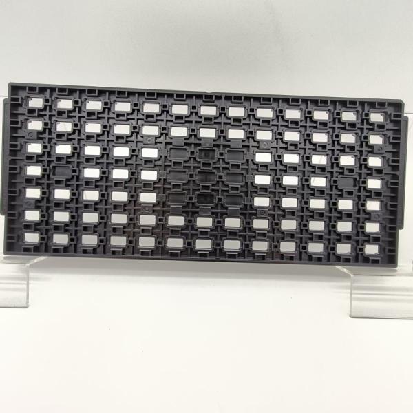 Custom Black Conductive ESD Component JEDEC Matrix Trays For IC Device Storage
