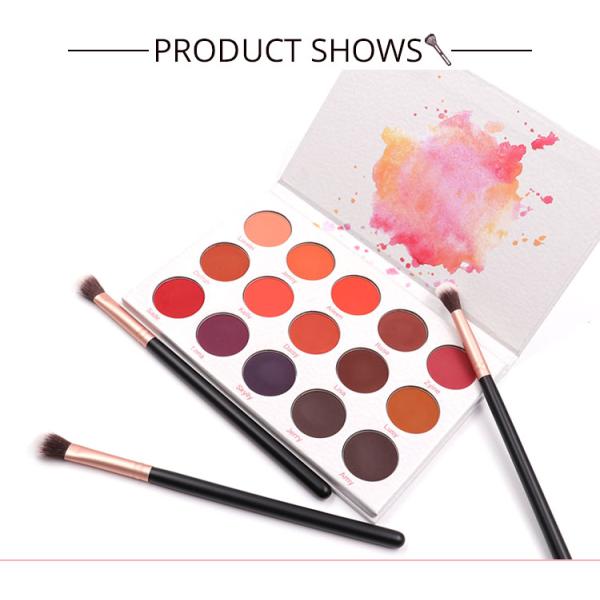 14pcs Pony Hair Small Fluffy Eyeshadow Brush Eco Friendly Wood Handle