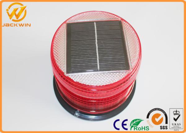 Truck / Airport / Tower Solar Powered Beacon Light Screw / Magnetic Mounted