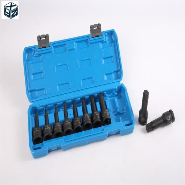 Black Phosphate Finish 20pcs 78 series T20 to T80 CR-MO Material Durable Impact Socket Set