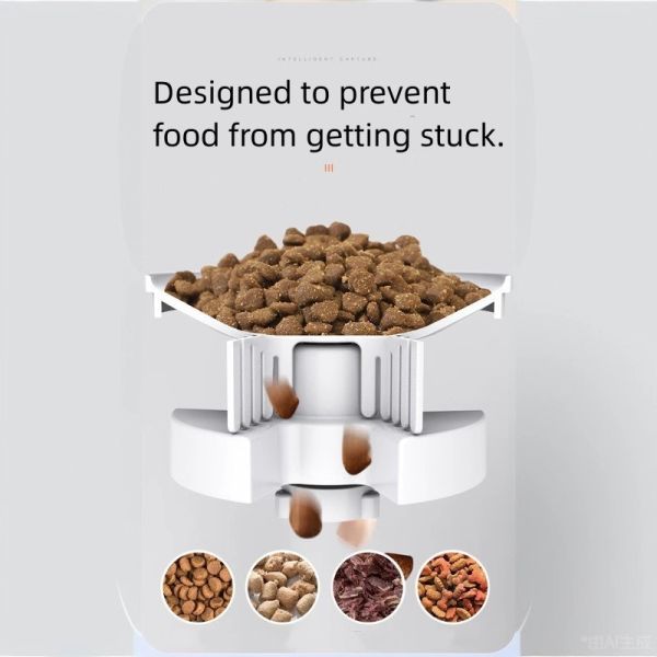 Automatic Cat and Dog Feeder with Programmable Meals and Voice Recording