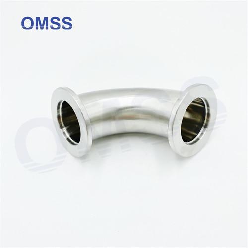 2CMP Sanitary Stainless Steel Pipe Fitting 90° Tri Clamp Hose Elbow 90 Degree