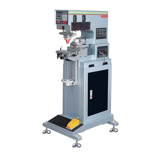 Single Color Semi Automatic Pad Printing Machine With Ink Cup System For Printing On Irregular Surfaces