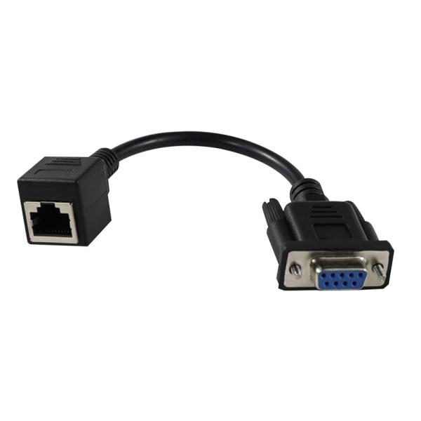 DB9 to RJ45 Serial Console Cable for Cisco Routers and Switches  RS232 Male to Ethernet Adapter Cord, 4ftm / 5ft / 6ft