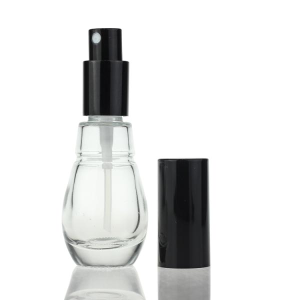 Чернота 30ml штейна бутылки стекла сыворотки крышки брызг