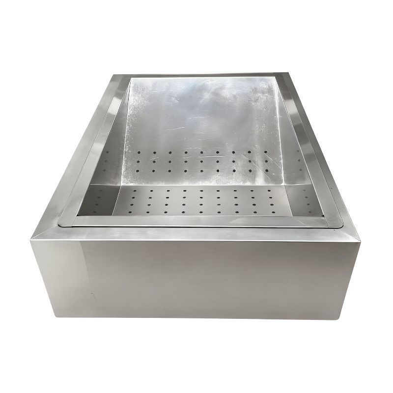 801 Oil Filter Tank Commercial French Fries Station Food Safe Standard For Chain Store