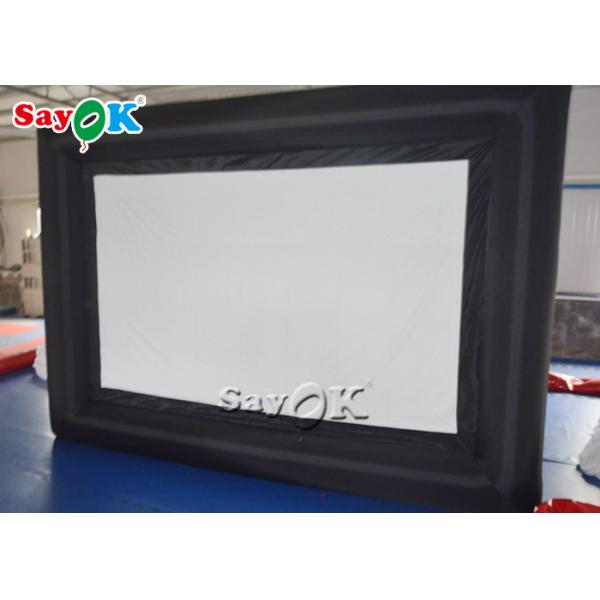 Blow Up Projector Screen Rear Projection Cloth Event  Inflatable Movie Screen
