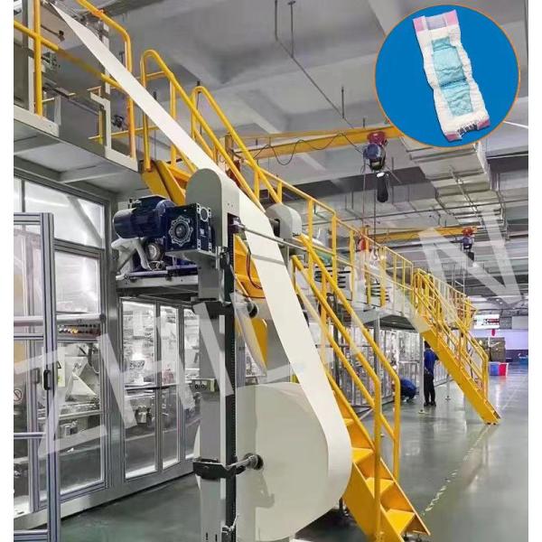 Feminine Incontinence Pad Machine Disposable Adult Diaper Machine