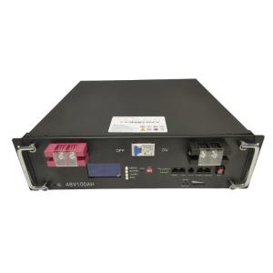 Système de stockage d'énergie à domicile monté sur un rack 48v100ah Batterie au lithium 4800Wh
