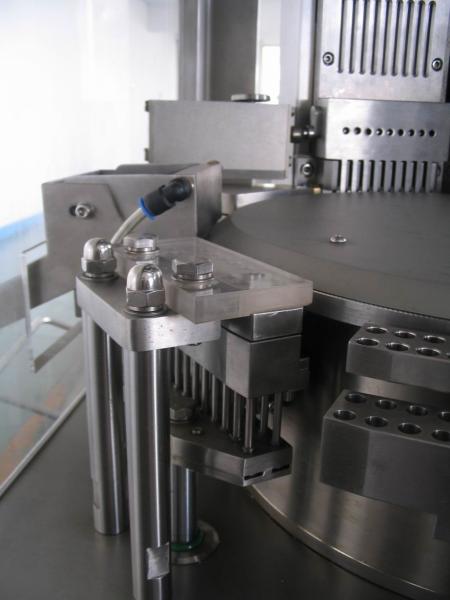 Mini Pill Capsule Filling Machine , Pharmacy Capsule Machine Energy Saving