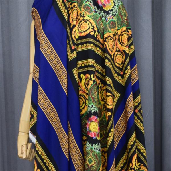 Остров OEM напечатал одежду 100% полиэстер ткани платья материальную