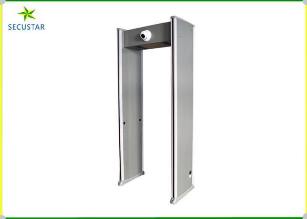 LCD Screen Door Frame Metal Detector With Remote Controller For Public Security