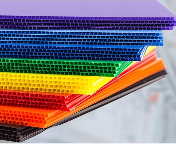 PP Fluted Hollow Grid Sheets Plastic Honeycomb Board