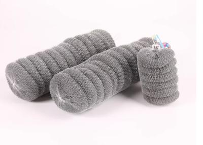 Spiral Scrubber Cleaning 316 Stainless Steel Scouring Ball For Kitchen