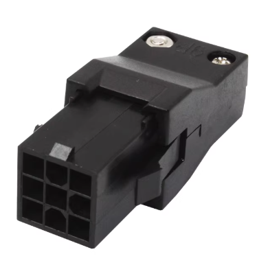 1000V Voltage Rating Servo Motor Connector with Crimp/Solder Termination for Industrial Automation