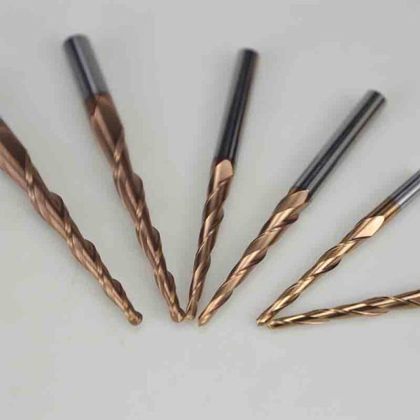 Wood Ball Nose End  Mill  for Acrylic PVC Taper Carbide Mill Cutter for CNC Machine Wolfram Steel Ball Milling Cutter