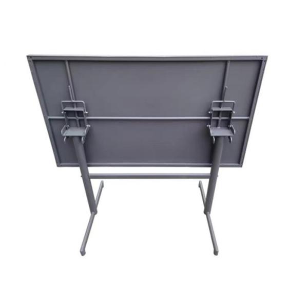 Folding Steel Patio Table For Garden Hotel Outdoor