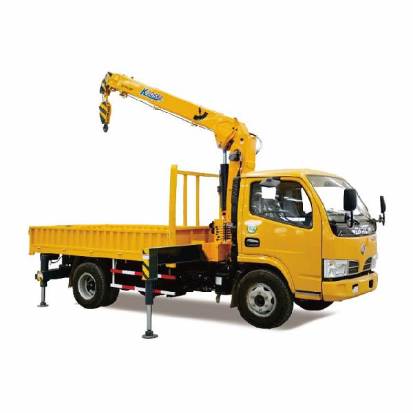 Construction 3.2T Truck Mounted Crane With 11m Max. Lifting Height Hydraulic Pump