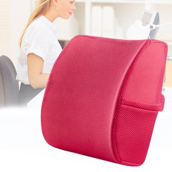 Comfortable Memory Foam Gel Lumbar Cushion for Office Chair Slow Rebound Back Support