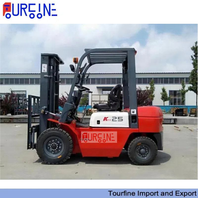 Warehouse Hydraulic Diesel Forklift 3 Ton Capacity for Material Handling