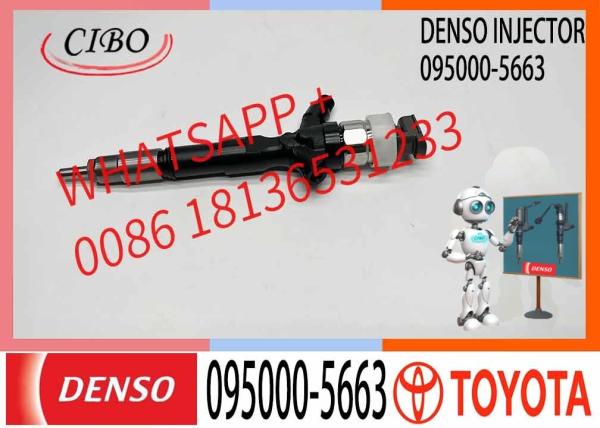 Pièces détachées d'injecteur de carburant numéro OEM 095000-5663 23670-30050 095000-5880ELIC Avec moteur Isbe injecteur diesel