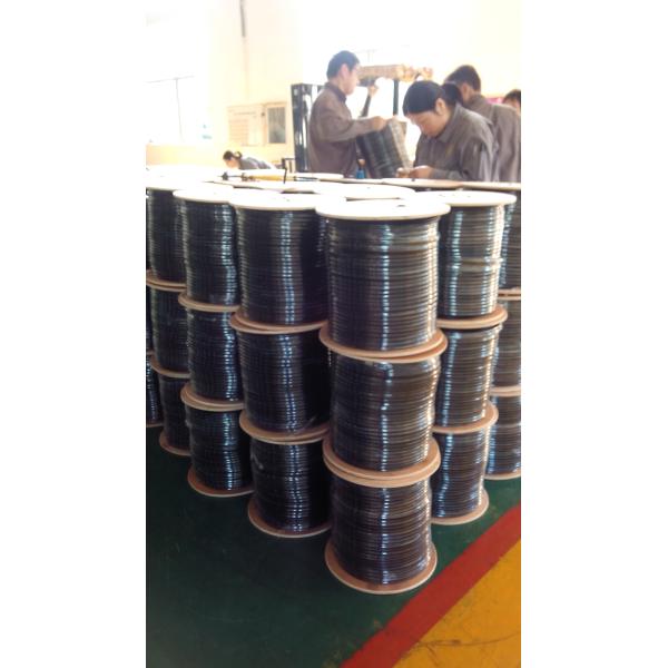 SCTE Standard RG6 75 ohm Coaxial Cable Tri-Shield Coax Cable For Cable TV