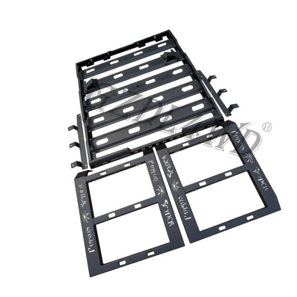 Черный стальной шкаф крыши для шкафа крыши Джл Вранлер виллиса/крыши несущей Адвокатуры багажа