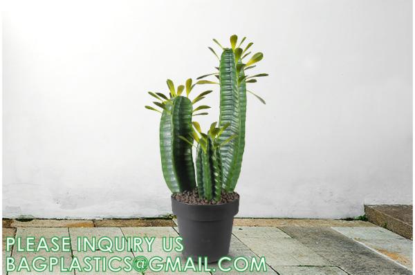 Artificial Cactus Fake Big Cactus 36 Inch Faux Cacti Plants For Home Garden Office Store Decoration