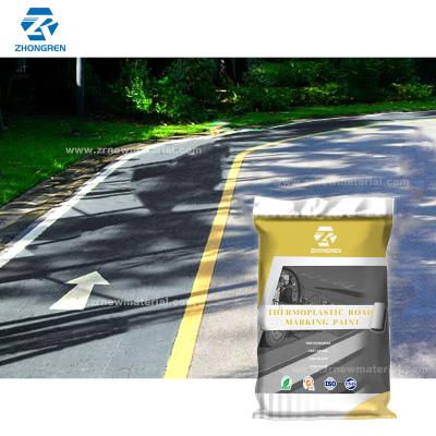 Customized Thermoplastic Road Paint Water Resistance Reflective Thermoplastic Paint