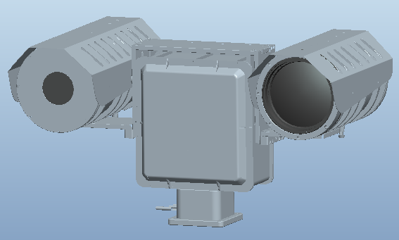 360 Degrees Long Distance IP Camera Anti Shock 3000m IR Infrared Camera