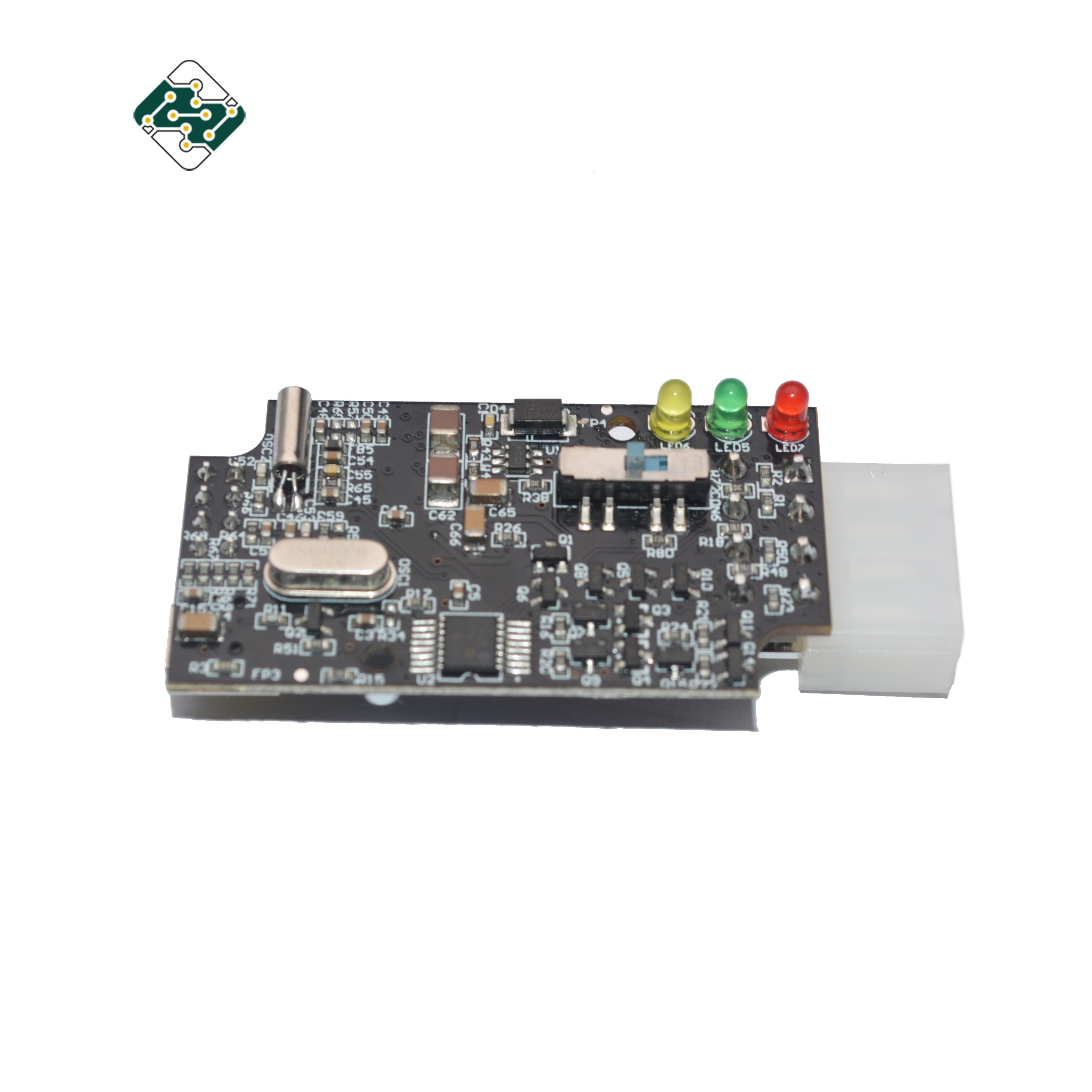 Плата с печатным монтажом сборки кабеля PCB 2.54MM IDC плоская для промышленного