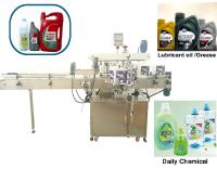 Máquina de impressão lisa automática da etiqueta do frasco da máquina de etiquetas do batom