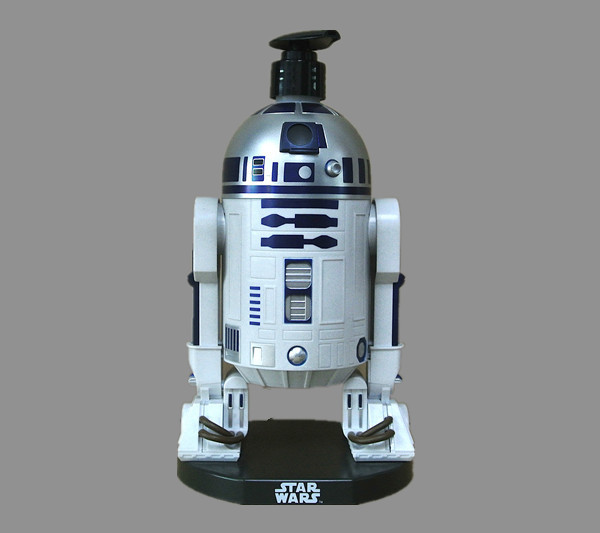 Metal Color Star War Movie Solders Plastic Cartoon Shampoo Bottle Use For Home Storage Liquid