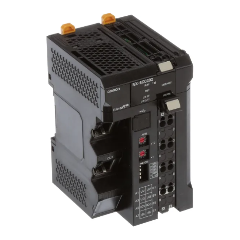 Omron NX-ECC202 EtherCAT Coupler Unit | NX Series High‑Speed Remote I/O Module