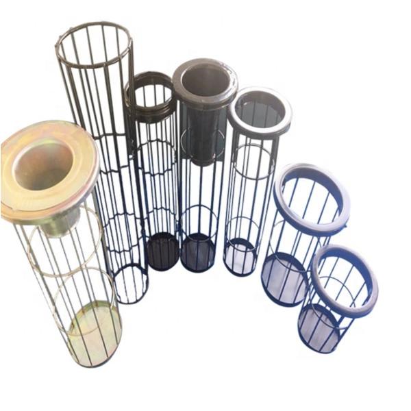 High Standard Round Shape Pulse Jet Reverse Air Shaker Bag Filter Cage