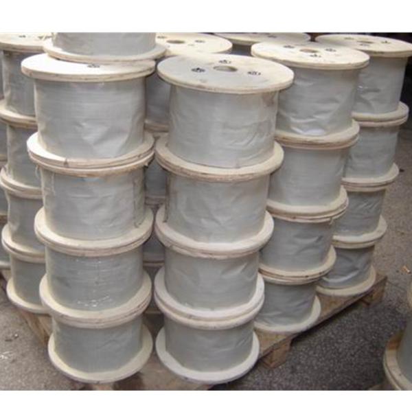 6x19 FC Galvanized Steel Wire Rope with Hot Dip Galvanized Finish and DIN 3060 Compliance for Lifting and Rigging