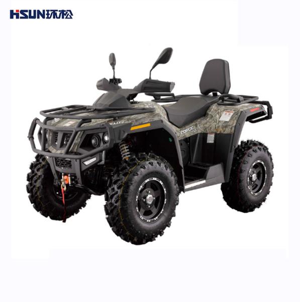 Potência máxima 28.8KW/6000RPM Hisun CVT ATV 750cc com L*W*H 2330mm*1280mm*1455mm Dimensões