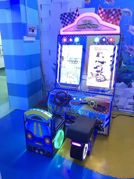3d Video Car Racing Arcade Games / Coin Operated Amusement Machines