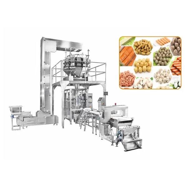 Машина упаковки Weigher PLC Multihead, машина упаковки вертикали доказательства