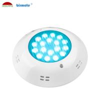 Les lumières au sol imperméables 12V de piscine IP68 de couleur de la puissance élevée 18X3W RVB ont entré
