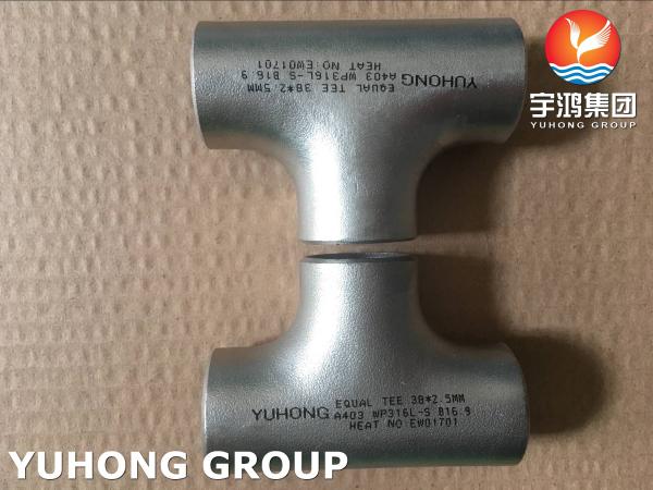 ASTM A403 WP316L-S Stainless Steel Buttweld Fittings Conexiones