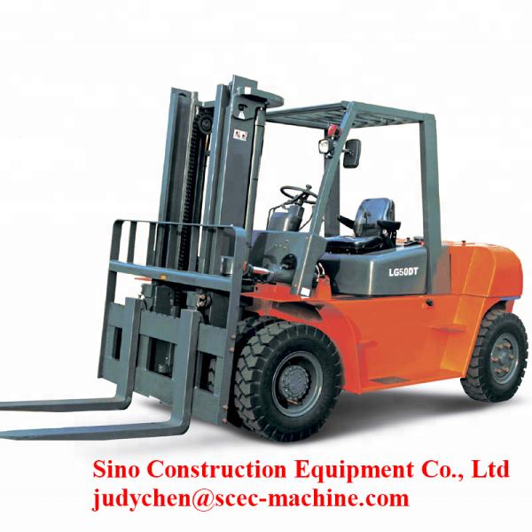 5 воспринимать нагрузки гидравлической системы евро ИИИ двигателя 60Кв грузоподъемника ЛГ50ДТ тонны дизельный