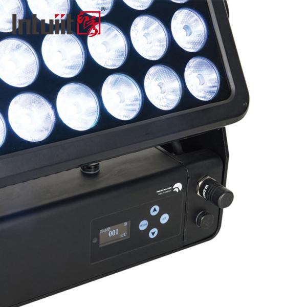 A luz exterior IP65 da lavagem do diodo emissor de luz da cor da cidade do brilho alto encena Dmx RGBW 4 em 1 arruela 40X10W da parede do diodo emissor de luz