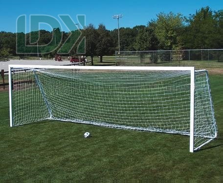 En el caso de los equipos de fútbol de aluminio de nylon, el objetivo de la red de fútbol de acero de acero suave es el objetivo de fútbol de acero.