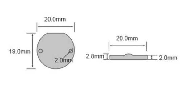 IP68 Small Size RFID Tags For Metal Surfaces Anti High Temperature Alien H3 Chip
