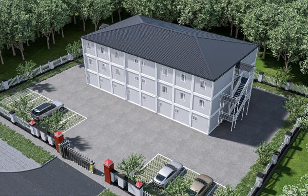 Filipinas cor personalizada 20ft Flat Pack Container Home Warehouse Preços da casa pré-fabricada
