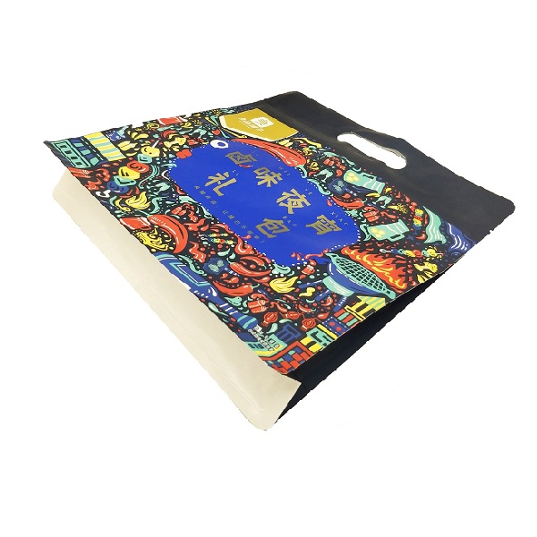 250g 500g Square Bottom Gusseted Bags Gift Sets Flat Bottom Plastic Bags