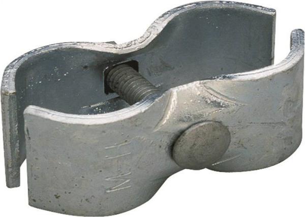 2/50mm75mm3inch /90mm3.5inch/100mm4inch temporary post centre distance Hot dipped Galvanized And Powder coated Clamp