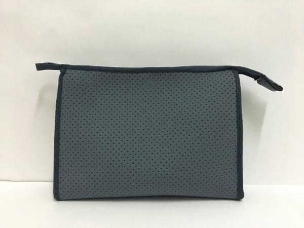 Neoprene Waterproof  Makeup Brush Bags / Custom Cosmetic Bags with Emboss Logo