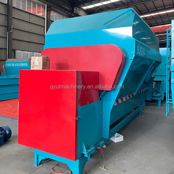 Manufacturing Plant Rotary Type Silage Drum Bale Crusher Mill Machine for Forage